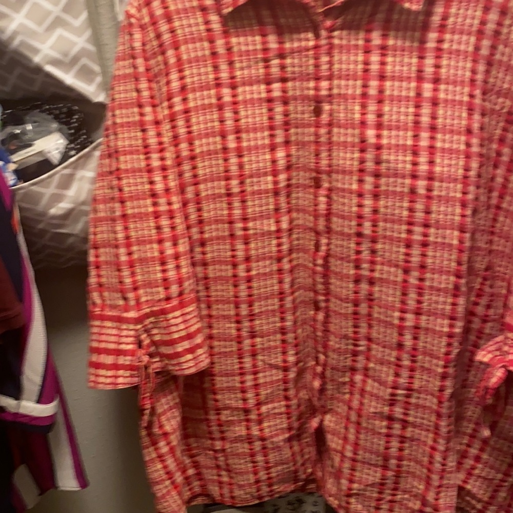 Woman’s 3x button up Blouse *Euc - Picture 3 of 6